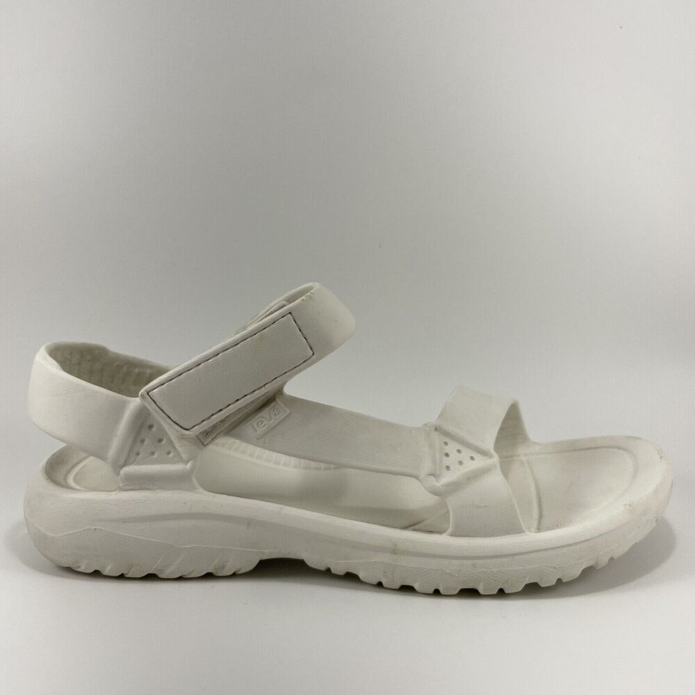 Teva Hurricane Drift Active Sandals Womens Size 11 White Plastic Water Strappy